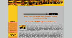 Desktop Screenshot of mightytonka.com